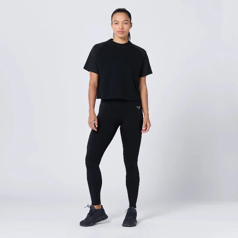 Core Oversized Tee - Black