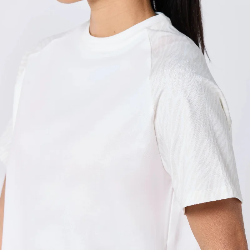 Core Oversized Tee - Pearl White